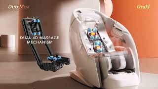 Osaki OS Pro 4D DuoMax Massage Chair [upl. by Akemrej]