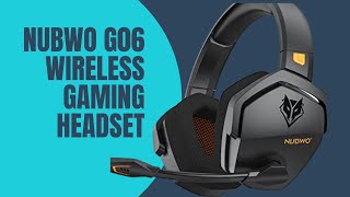 NUBWO G06 Wireless Gaming Headset [upl. by Enicnarf]