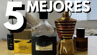 LAS 5 MEJORES FRAGANCIA PARA HOMBRE CON DINERO [upl. by Mirabelle136]