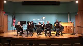 McHenry County College New Orleans Jazz Band April 17 2024 [upl. by Anialad]