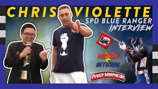 Power Rangers SPD Chris Violette Interview at Power Morphicon 2018 [upl. by Betsy484]