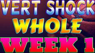 The ENTIRE Vert Shock Week 1 Exercises To INCREASE Your Vert 15 INCHESFOLLOW ALONG [upl. by Held]