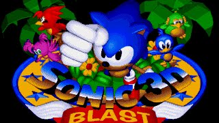 Mega Drive Longplay 020 Sonic 3D Blast [upl. by Aidole]