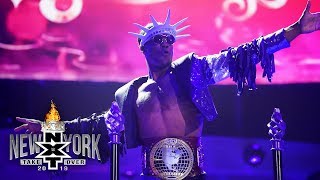 Velveteen Dream makes an allAmerican entrance NXT TakeOver New York WWE Network Exclusive [upl. by Reviel382]