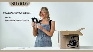 SUNNATAN PROFESSIONAL SPRAY TAN SYSTEM [upl. by Natsud]