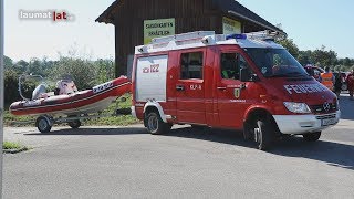 Tödlicher Badeunfall in einem Badesee in Feldkirchen an der Donau [upl. by Mabelle]