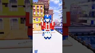 Minecraft Optimus Prime Armor Trim transformers minecraft shorts [upl. by Jandel]