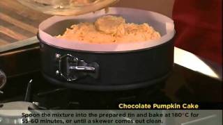 eXpresso Recipes Sasko Chocolate Pumpkin Cakemov [upl. by Hilton]