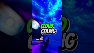 Modern Home Office To Gaming Room Makeover shorts cloudceiling gamingroom viral streamer [upl. by Slade]