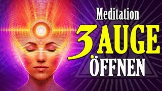 Meditation Drittes Auge öffnen Stirn Chakra aktivieren [upl. by Marchese499]