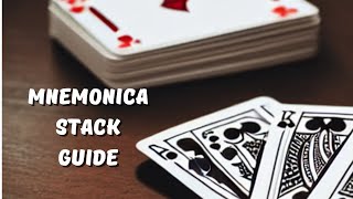 MNEMONICA Stack by Juan Tamariz  NEW GUIDE Tutorial for Beginners  Memorized Deck Magic [upl. by Lemon]