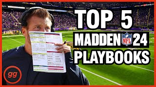 Best Offensive Playbooks in Madden 24 [upl. by Poppy]