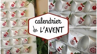 1 calendrier de lavent class et réutilisable DIY [upl. by Stanhope]