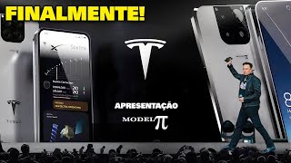 CHEGA AO MERCADO Elon Musk ANUNCIA o Lançamento do Telefone Tesla Nesta DATA Elon Musk Dublado [upl. by Ahsieat]