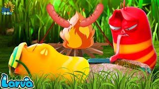 LARVA CARTOON 20225  yellow and red  CARTOON NEW VERSION  The Best Of Funny Cartoons Box [upl. by Anaihsat]