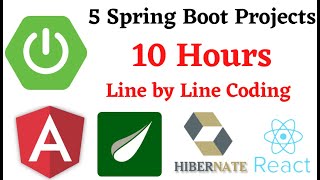 5 Spring Boot Projects in 10 Hours  Line by Line Coding 🔥RameshFadatare [upl. by Wallache482]