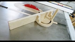 Wooden Miter Gauge for Table Saw [upl. by Samuel]