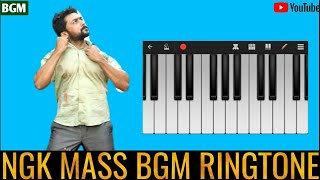 NGK Bgm Ringtones l Surya l U1 l Lokeshhelp  piano cover [upl. by Airdnat]