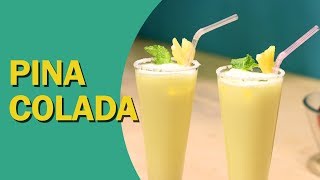 Pina Colada  Easy Pina Colada  पीना कोलाडा  Summer Drink  Food Tak [upl. by Leilamag]