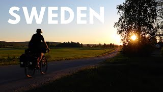 Bike Touring Under The Midnight Sun  Bicycle Touring Sweden Day 1 [upl. by Eilloh327]