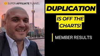 Super Affiliate Funnel Review  the DUPLICATION is off the charts [upl. by Leonanie]