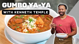 Kenneth Temples Gumbo YaYa  An Introduction to Cajun and Creole Cooking  Food Network [upl. by Akinam]