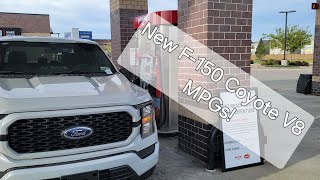 2023 2024 Ford F150 Coyote 50 V8 fuel economy test MPGShow does it compare [upl. by Kloman]