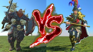 Wulfrik the Wanderer VS Karl Franz Total War Warhammer 3 [upl. by Showker]