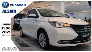 Changan Alsvin Lumiere 2021  1500cc  Detailed Review Price Specifications amp Features [upl. by Bodi]