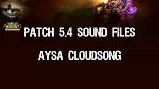 Patch 54  Aysa Cloudsong Sound Files [upl. by Howard]