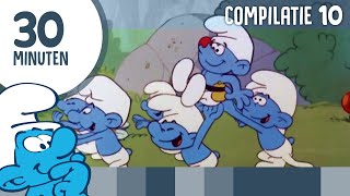 30 minuten Smurfen • Compilatie 10 • De Smurfen [upl. by Akiehsal]