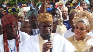 Moment Fashola Declares Ojaja Cinema Ile Ife Open At Ooni Of Ife 50th Birthday [upl. by Hopfinger412]