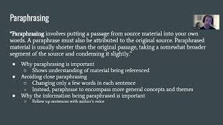 APA Formatting  Integrating Sources [upl. by Glassman481]