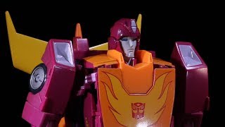 Takara MP28 Hot Rodimus Transformation Sequence [upl. by Eelrihs]