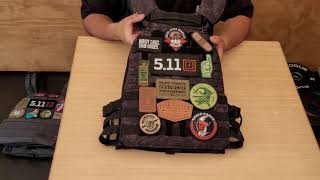 511 TacTec Plate Carrier Vest update with patches [upl. by Herbert]