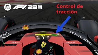 Por qué debes quitarte el control de tracción en F1 23  Tutorial no ayudas [upl. by Annahsat]