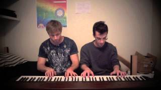 Spongebob Squarepants Medley Part 1  Frank amp Zach Piano Duets [upl. by Aydin630]