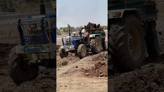 Swaraj and John Deere tractors working shorts trending tractor [upl. by Arias]