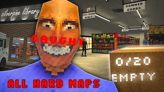 STOCK UP  Hard Mode  All Maps Full Walkthrough  Roblox [upl. by Eilatam]