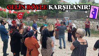 BAŞKA İLDEN GELEN GELİN KIRŞEHİR ’de BÖYLE KARŞILANIR – GELENEK ve GÖRENEKLERİMİZ KAMAN HATAY [upl. by Palestine]