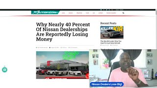 Nissan Profits Plummet 99 in 2024 Q1  Car Dealership Impact [upl. by Laeahcim]