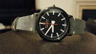 Mondaine Stop2go Black [upl. by Ferino]