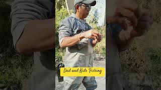 The Best Time with my Husband and Kids  fishing toronto family canada shorts short dad kids [upl. by Rosa]