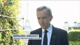 Interview exclusive de Bernard Arnault sur BFM Business à propos de Loro Piana [upl. by Drof]