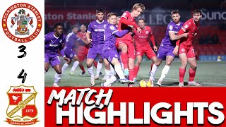 HIGHLIGHTS Accrington Stanley 34 Swindon Town [upl. by Jammin944]