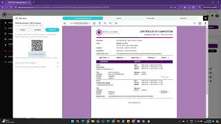 19 DOC Passport  Certificate of Completion DOCONCHAIN Tutorial Video [upl. by Anayek]