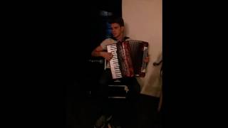 Joe Dassin  Lété indien  Accordion cover by Egidello [upl. by Etezzil]