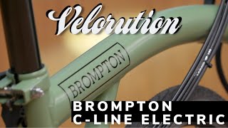 The best folding eBike  Brompton C Line Electric  Review [upl. by Eelarbed]