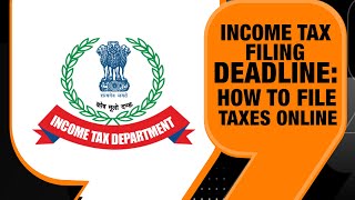 How To File Income Tax Return Online  StepbyStep Guide [upl. by Atteras731]