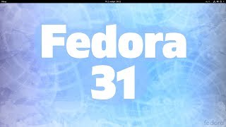 Fedora 31 Обзор Что нового [upl. by Dailey71]